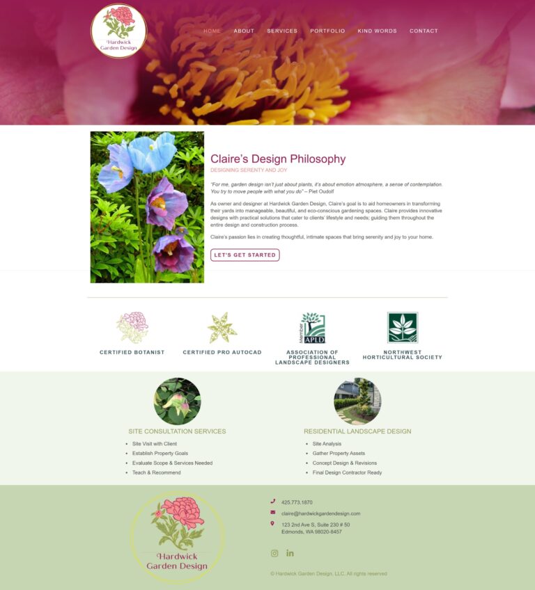 Hardwick Garden Design 1